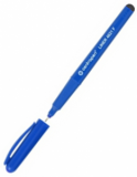 Ручка капиллярная линер 0,3мм непрозр/трехгр/син/корпус Centropen черная (10) 