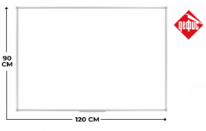Доска магн-маркерная 90х120см алюм/рамка Дефис бел (5) произ-во мин 10 дн