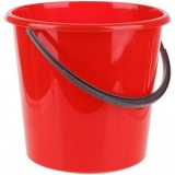 Хоз Ведро пластик 5л мерн/шкала красное(10)
