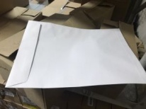 Пакет почтовый белый 320х440мм С3 отр/полоса 120г/м2 (350) снят с пр-ва