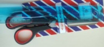 Ножницы 21см прорезин/ручки Attomex Duo двухцв (1) лимит