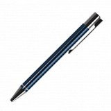 Ручка подар шариковая автом 1,0мм алюм/синий/матовый/корпус Portobello Regatta б/футл син
