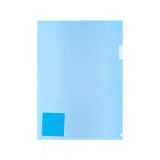 Папка-уголок А4 пластик 180мкм прозр Expert Complete Premier синий (20) сн с пр-ва