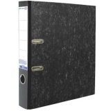 Папка-регистратор 50мм мраморн/картон собр метал/кант черн Attomex Lite (50) остаток