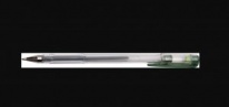 Ручка гелевая 0,5мм прозр/корпус метал/наконечник Dolce Costo зелен (50)