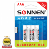 Батарейка AAA/LR03 алкалин Sonnen (4)