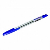 Ручка шариковая 0,7мм прозр/корпус Linc Corona Plus синяя (50) 