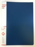 Папка на 40 вкладышей А4 торц/карман 0,6мм  Дефис синяя (84) пр-во мин 3 недели