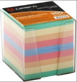 Куб-блок цветной пласт/бокс 90х90х90мм 80г/м2 Lamark (12) 