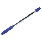 Ручка шариковая 1,0мм прозр/шестигр/корпус Cтамм 111 синяя(50) 
