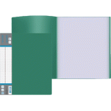 Папка на 40 вкладышей А4 торц/карман 0,6мм deVente зелен (1) 
