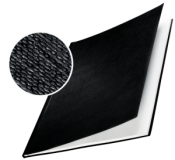 Обложка д/термопереплета картон 28мм 280л лен черный Leitz ImpressBind (10) 
