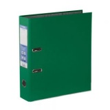 Папка-регистратор 75мм ПВХ собр метал/кант зелен Expert Complete Premier (10)