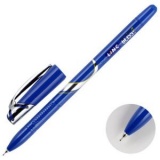 Ручка шариковая 0,7мм непрозр/син/корпус на масл/основе игол/узел Linc Gliss метал/клип синяя (12) 