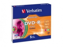 Диск DVD-R Slim Case 4,7ГБ 16х Verbatim (20)