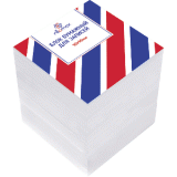 Куб-блок белый 90х90х90мм 70г/м2 Attomex склейка пониж/белизна (12) лимит